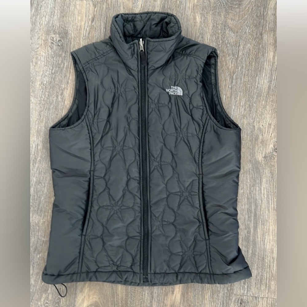 The North Face Dark Grey Quilted Vest